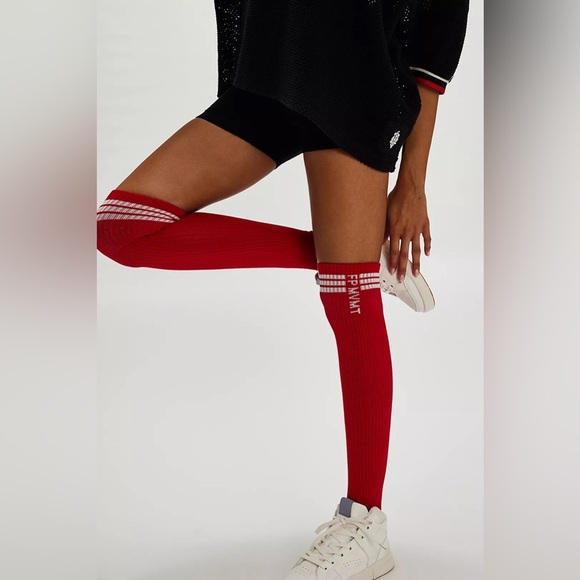 Free People | Race Pace Stripe Scrunch Socks - Picture 2 of 2